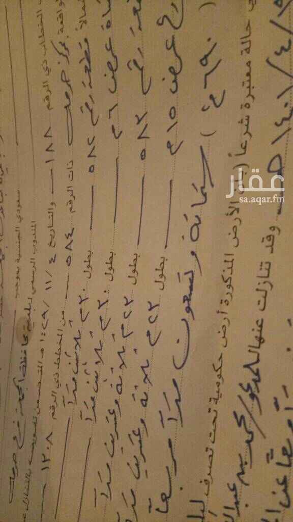 1702152 أرض في حي الروضة زاوية غربي 15 وشمالي 6
السوم 65000