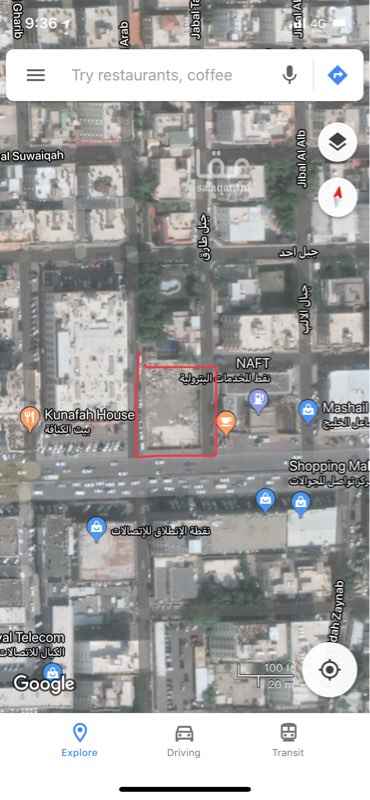 1156997 موقع مميز علي شارع فلسطين علي ٣ واجهات
يوجد كروكي تنظيمي و خرائط