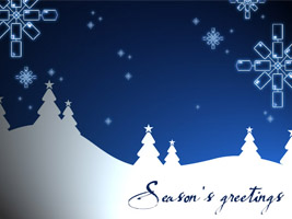 Season's greetings ecard