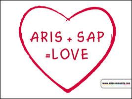 ARIS + SAP = LOVE ecard