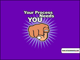 Your process needs you! ecard