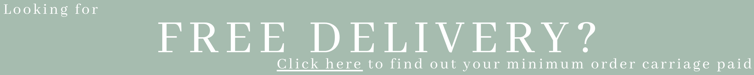 Delivery Banner
