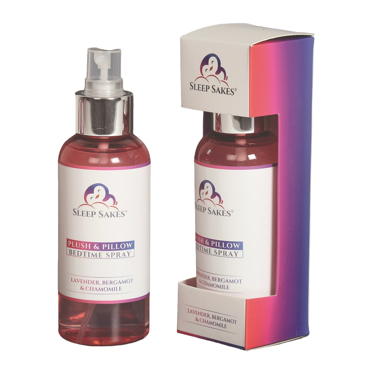 Lavender, Bergamot and Chamomile Fragranced Spray by Sleep Sakes 120ml