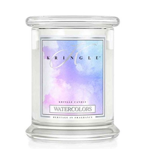 Watercolors 14.5oz Candle Jar