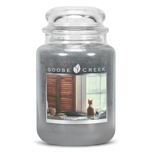 Staying Home 24oz Scented Candle Jar