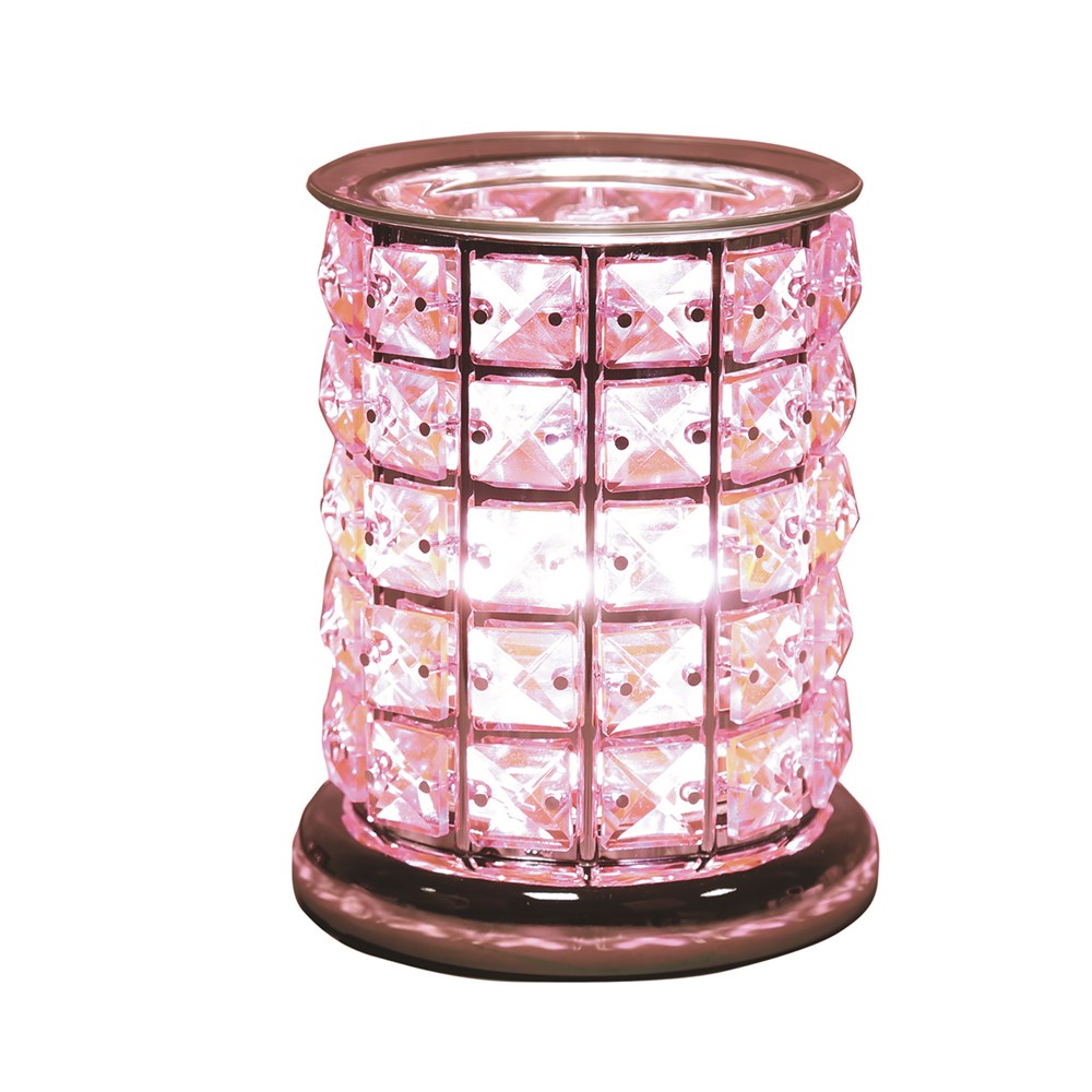 Touch Electric Wax Melt Burner Pink Crystal
