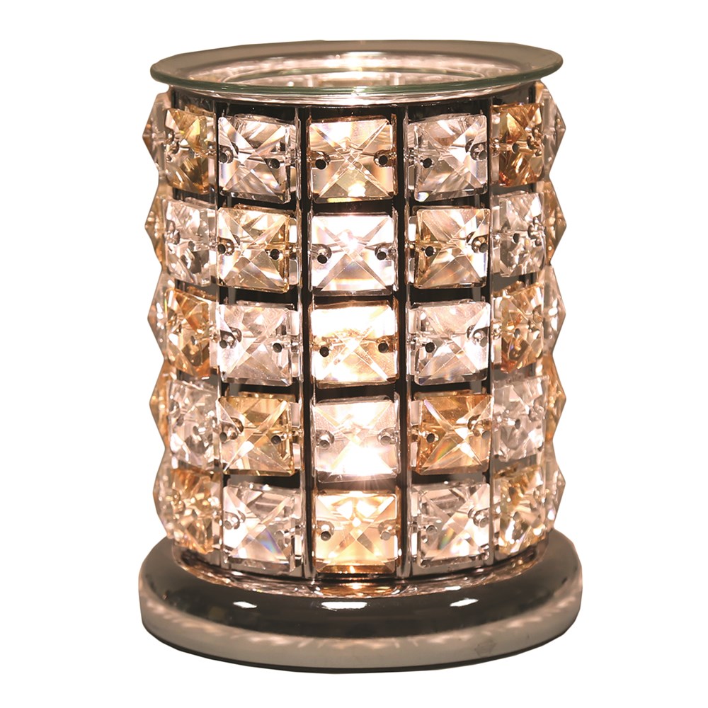 Crystal Electric Wax Melt Burner Amber Check