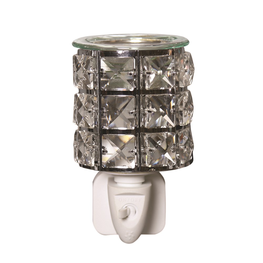 Wax Melt Burner Plug In Clear Crystal