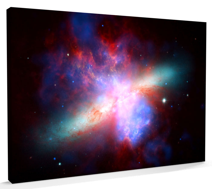 Space Universe Astronomy Art, CANVAS A3 to A1 v711