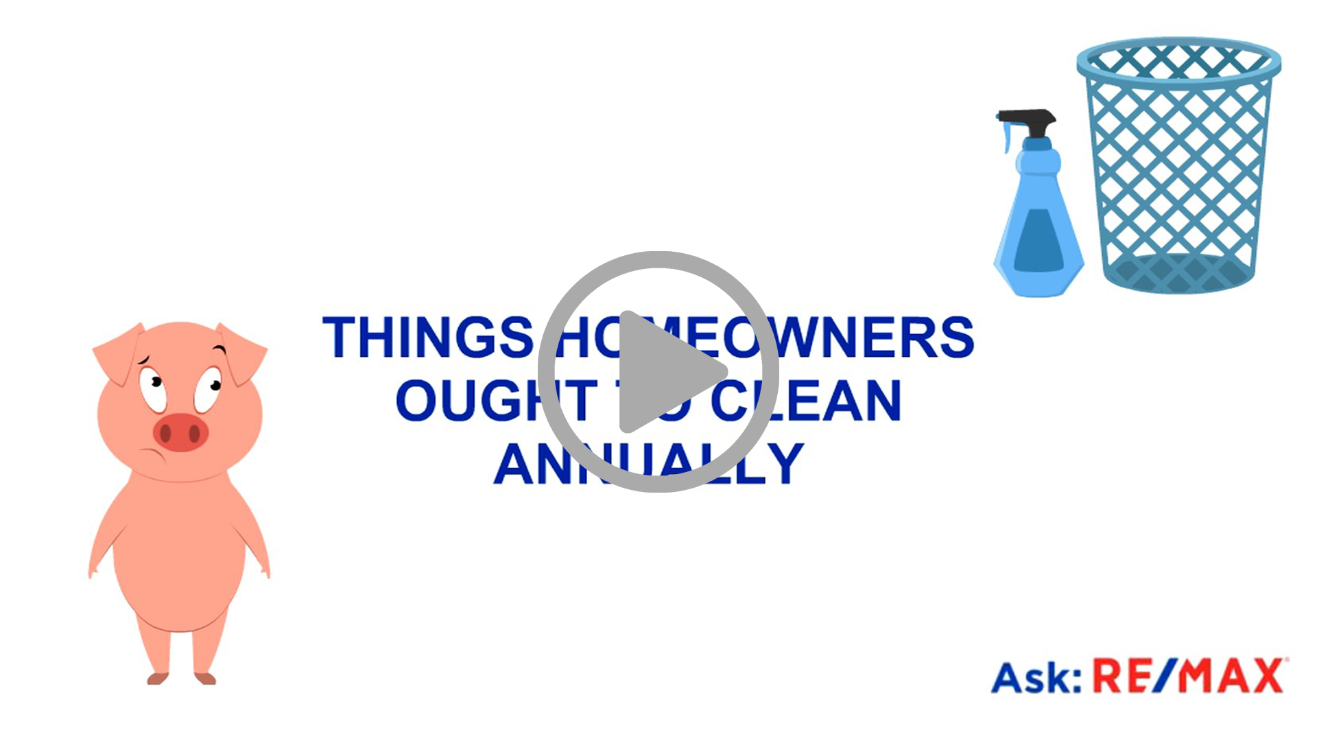 THINGS WE OUGHT TO BE CLEANING ANNUALLY THINGS WE OUGHT TO BE CLEANING ANNUALLY
