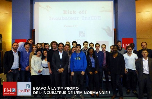 32 étudiants de l'EM Normandie intègrent l'incubateur InsIDE 32 étudiants de l'EM Normandie intègrent l'incubateur InsIDE