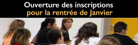 Ouverture des Inscriptions pour la rentrée de Janvier 2015 de l'Institut de Commerce et de Gestion Ouverture des Inscriptions pour la rentrée de Janvier 2015 de l'Institut de Commerce et de Gestion