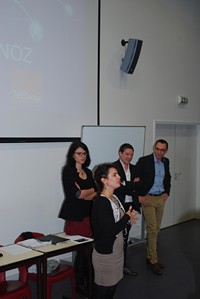 L&rsquo;entreprise Noz, num&eacute;ro 1 du d&eacute;stockage en Europe, est venue &agrave; la rencontre des &eacute;tudiants. 