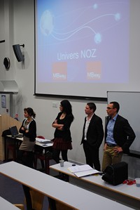 L’entreprise Noz, numéro 1 du déstockage en Europe, est venue à la rencontre des étudiants. L’entreprise Noz, numéro 1 du déstockage en Europe, est venue à la rencontre des étudiants.