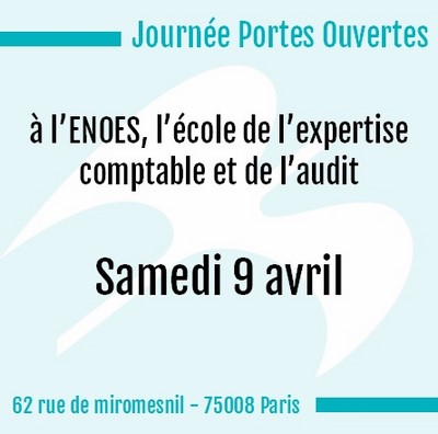 ENOES - JPO samedi 9 avril 2016 ENOES - JPO samedi 9 avril 2016