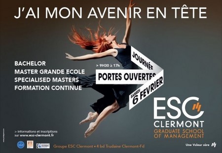 ESC Clermont : JPO 6 f&eacute;vrier 2016