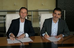 Signature de la convention de partenariat le 27 septembre 2016 entre Groupama et ICN