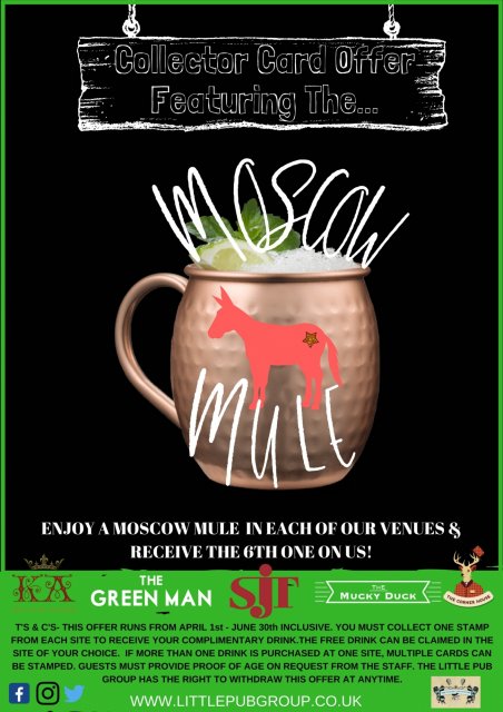 Poster Moscow Mule