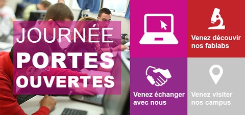 Journée portes ouvertes à l'École d'Ingénieurs du CESI samedi 5 décembre 2015 de 10h à 17h Journée portes ouvertes à l'École d'Ingénieurs du CESI samedi 5 décembre 2015 de 10h à 17h