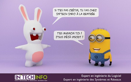 Rejoignez IN'TECH INFO Paris / IN'TECH INFO Sud-Ouest à la rentrée