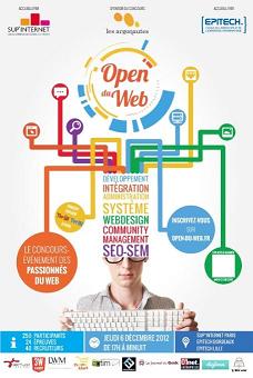 OPEN DU WEB - Inscriptions