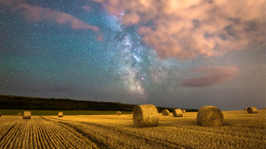 Galaxy far, far away: Milky Way from the Isle of Wight