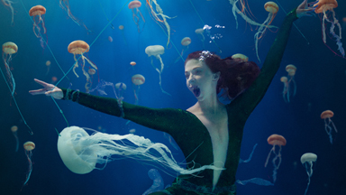 Dancer makes waves with her underwater campaigns to help save the world’s ocean