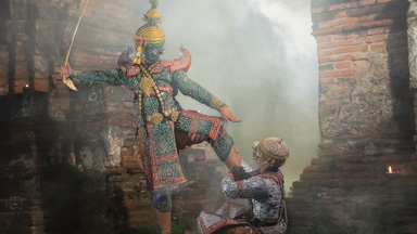 Strictly Khon dancing: Thai performers practice traditional dance