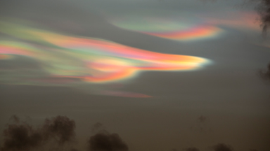 Rare 'Rainbow Clouds' Spotted Over the UK