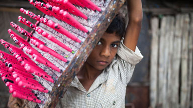 Child Labour: 10-Year-Old Workers at Bangladesh Balloon Factory