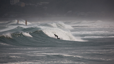 Dedicated to the waves: Surfers risk lives on radioactive Fukushima beach