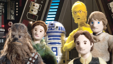 Use The Felt: Iconic Star Wars Scenes Recreated In Wool