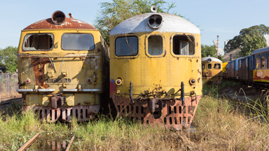 A Cemetery of Trains Has Been Left To Rot For 20 Years