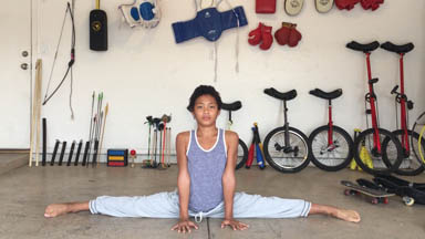 12-Year-Old Prodigy Performs Insane Stunts