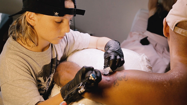The 12-Year-Old Tattoo Artist