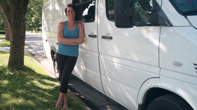 Woman Quits Expensive Rents To Live In A Van