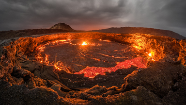 Gateway to Hell: Exploring an Active Lava Lake
