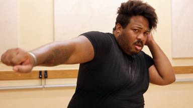 Not So Tiny Dancer: Overweight performer defies stereotypes