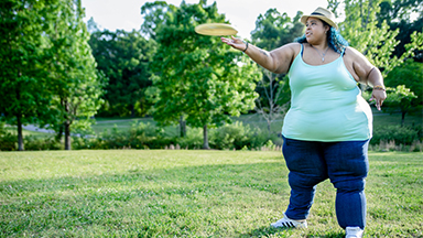 The Woman With The 150lb Leg