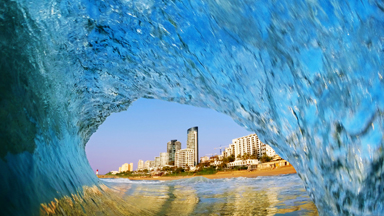 Making waves: Photographer braves the Durban surf