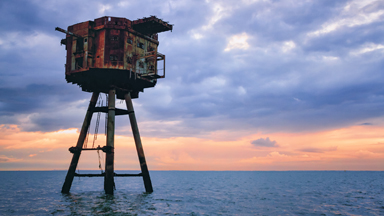 Exploring the abandoned World War II Sea Forts