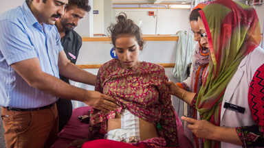 Doctors remove world's biggest cyst from woman's ovary