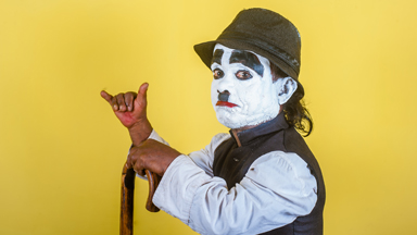 Little Charlie Chaplin Brings Joy To Crowds Of New Delhi