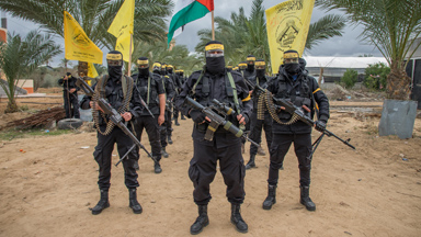 Take a look inside the Nidal Al-Alamodi Division ‘terrorist group' weekly training