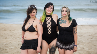 The Women Stripping Off - For Men’s Rights