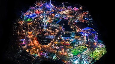 View From Above: Mesmerising Night-Time Aerials of London's Iconic Sights