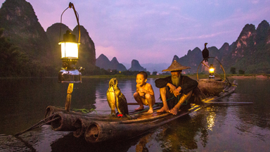Gone Fishing: Chinese Fishermen Use Birds To Catch Their Food