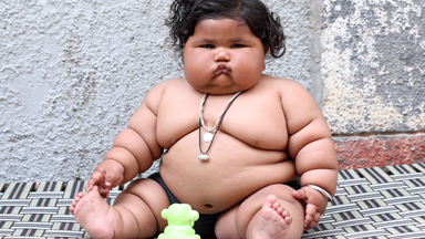 Giant 8-Month-Old Baby Weighs 38lbs