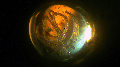 On Point: Microscopic Artwork Engraved Onto Tip Of A Needle