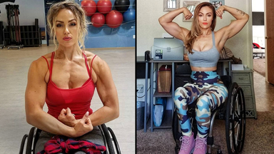 Paralysed Car Crash Survivor Becomes Fitness Model